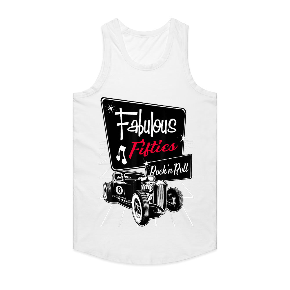 Fabulous 50s Rock & Roll Hot Rod T-Shirt – Retro Vintage Classic Car Tee
