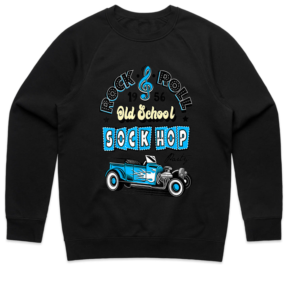 Rock & Roll Sock Hop 50s Hot Rod T-Shirt – Vintage Classic Car Style