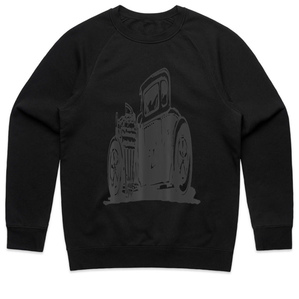Stealth Hot Rod T-Shirt – Vintage Muscle Car Shadow Racer Tee
