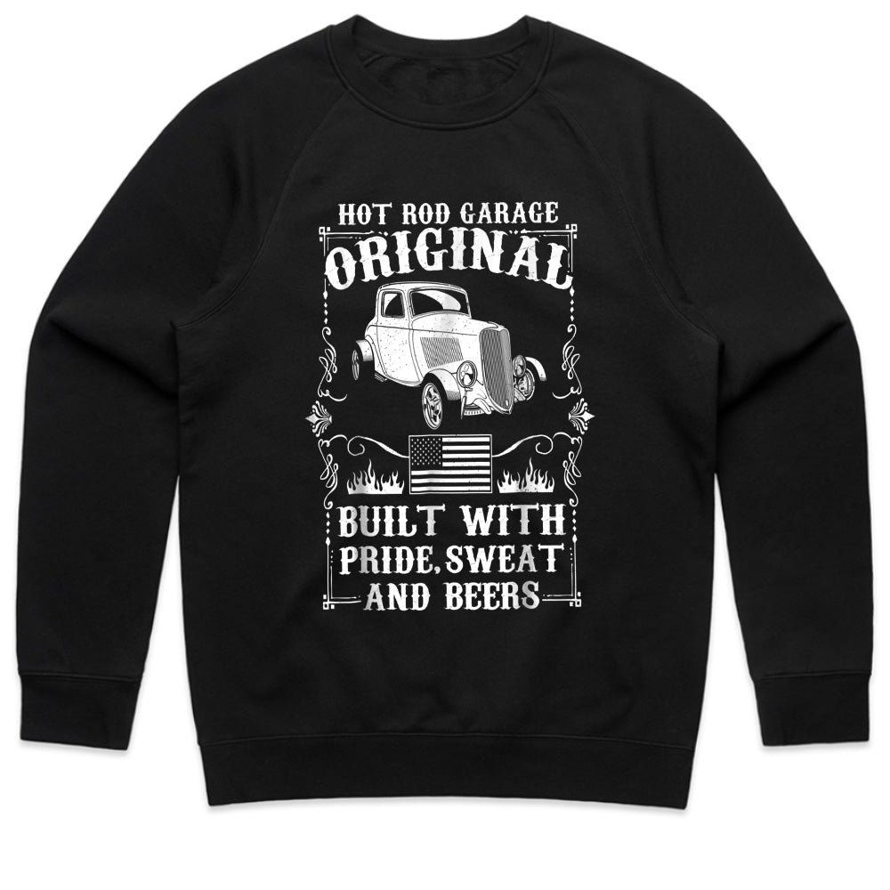 Hot Rod Garage Original T-Shirt – Classic Coupe Car Enthusiast Tee