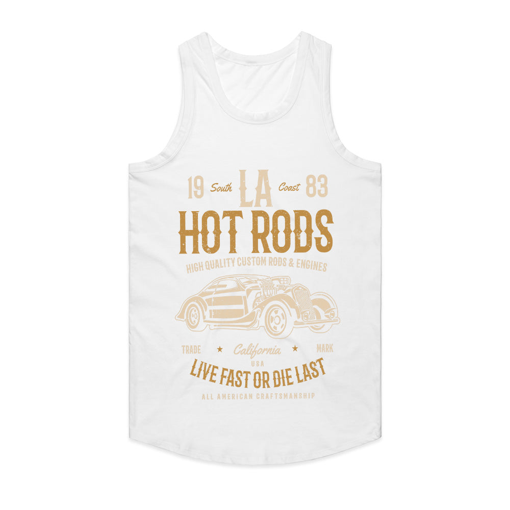 LA Hot Rods T-Shirt – Vintage Custom Rods & Engines Classic Car Tee