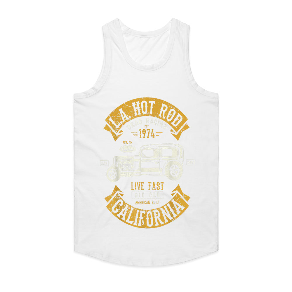 LA Hot Rod Drag Racing T-Shirt – Vintage 1974 California Custom Car Tee