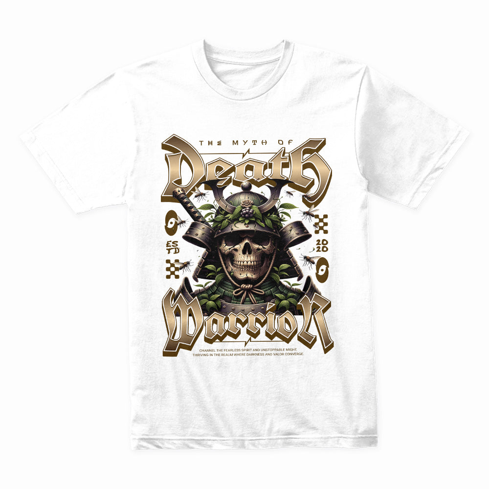 Death Warrior – Myth of the Samurai Skull Graphic T-Shirt