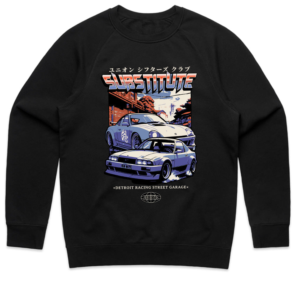 Substitute Street Racing T-Shirt – Retro JDM & Euro Classic Car Tee