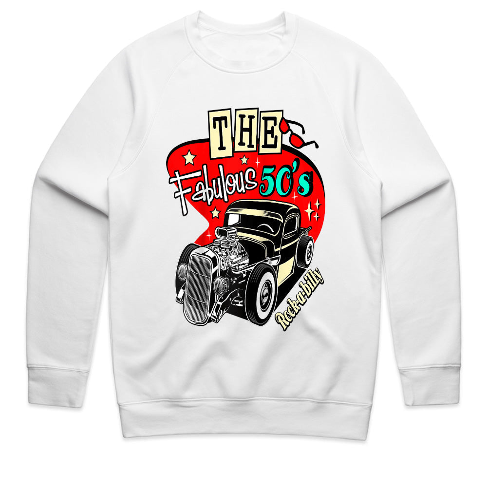 The Fabulous 50s Rockabilly Hot Rod T-Shirt – Vintage Classic Car Retro Style