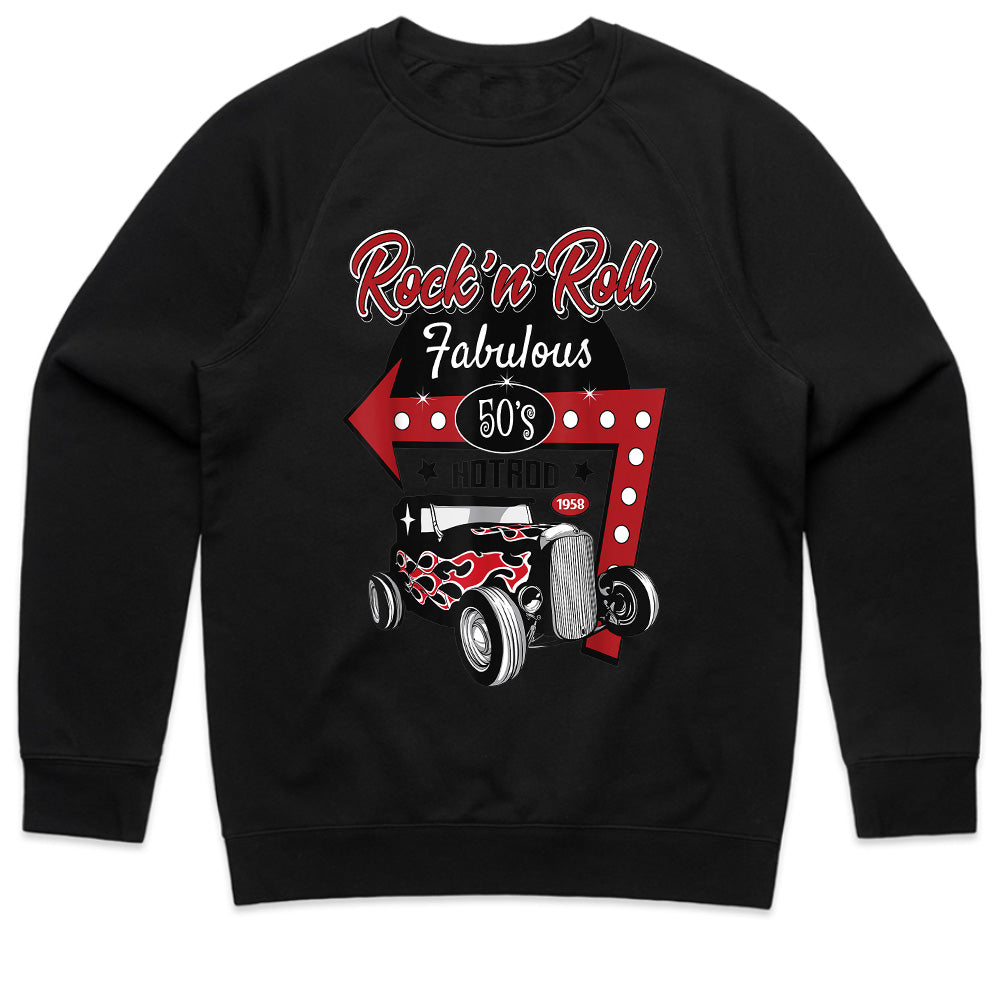 Fabulous 50s Rock ‘n’ Roll Hot Rod T-Shirt