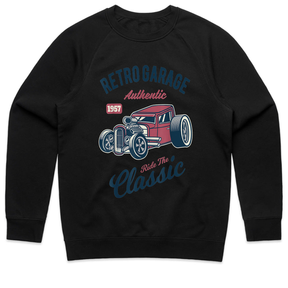 Retro Garage Classic Hot Rod T-Shirt – 1957 Authentic Ride