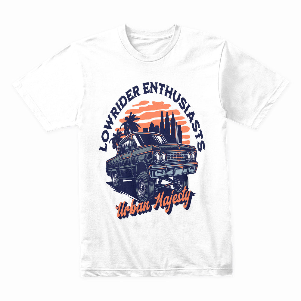 Lowrider Majesty – Classic Urban Streetwear T-Shirt