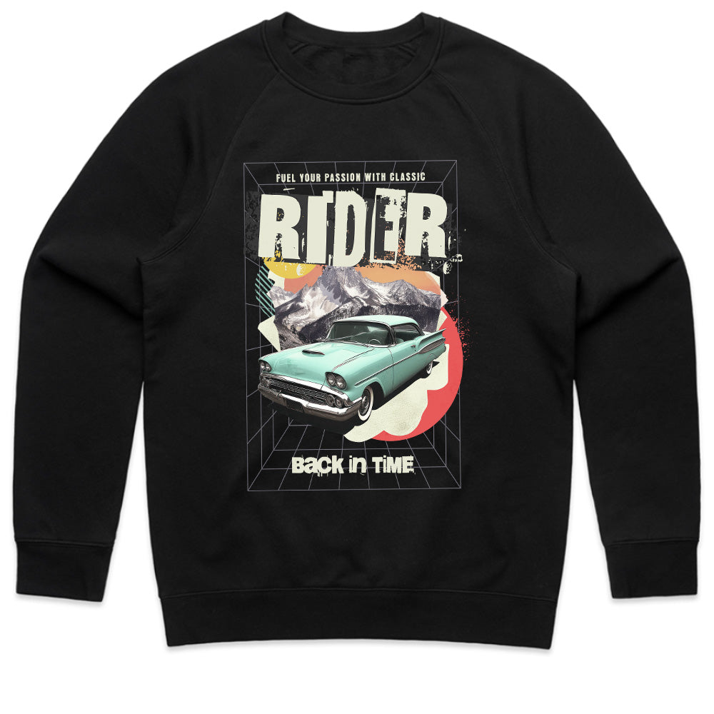 Classic Rider T-Shirt – Vintage Muscle Car & Retro Adventure Tee