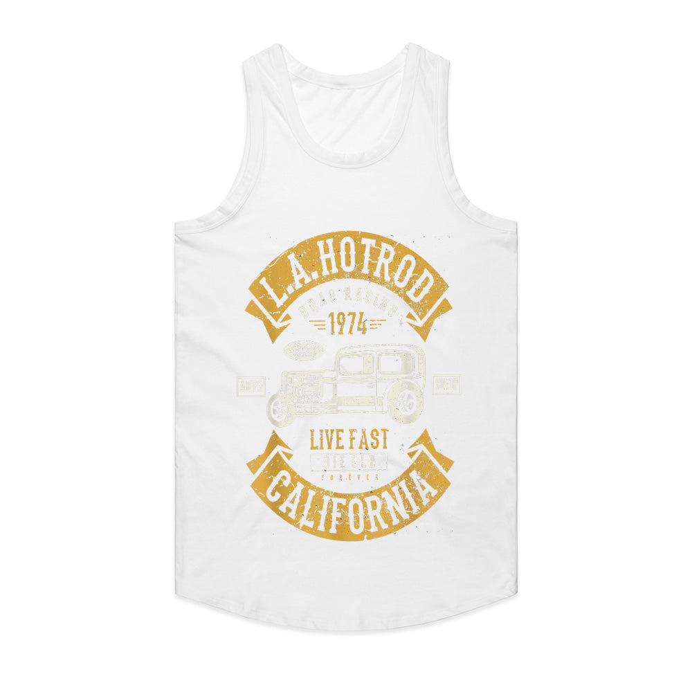 L.A. Hot Rod California Drag Racing T-Shirt – Vintage Classic Auto Shop Tee