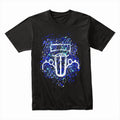 Vintage Hot Rod Abstract Splatter T-Shirt – Classic Car Art in Motion!