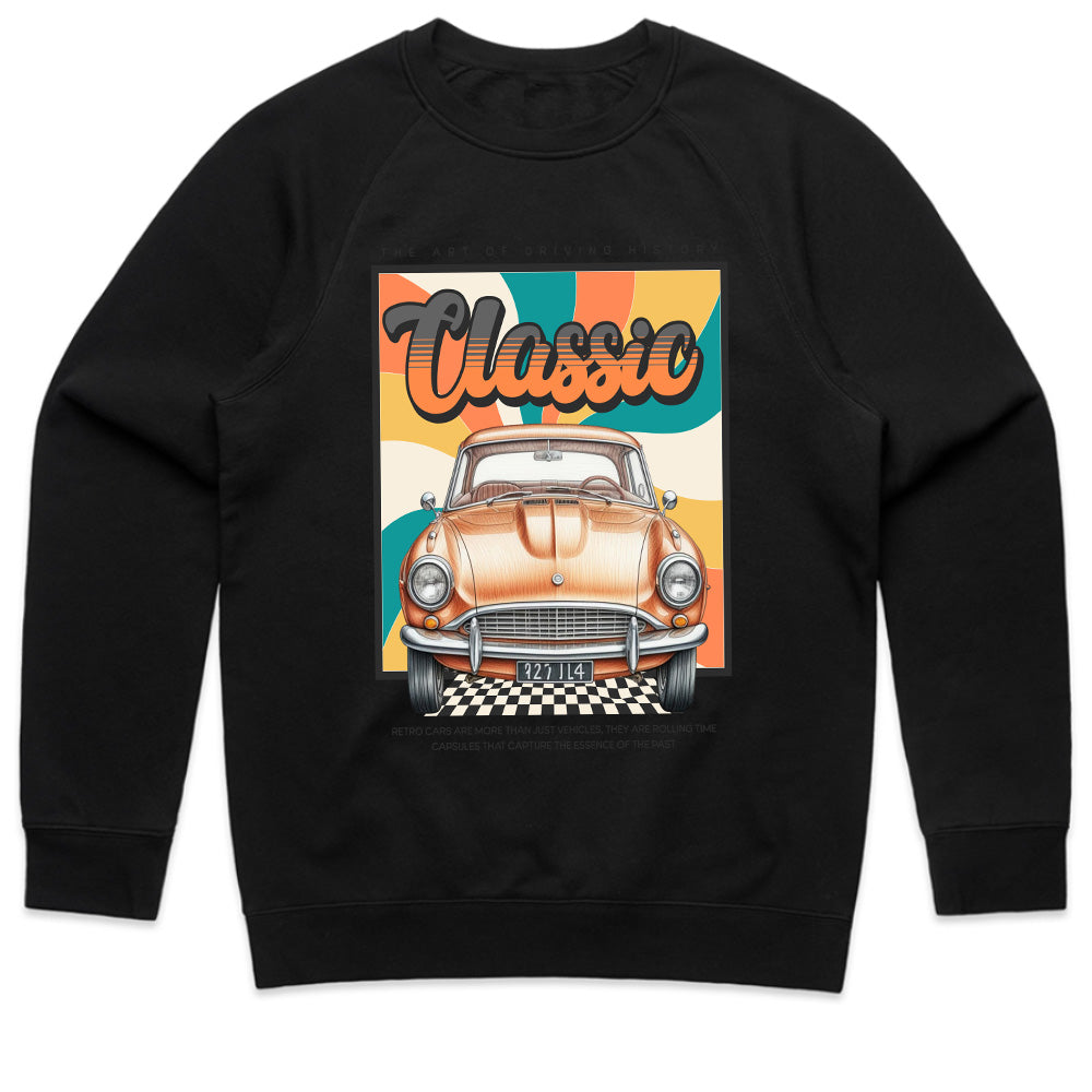 Retro Classic Car T-Shirt – Vintage Automotive Nostalgia Tee