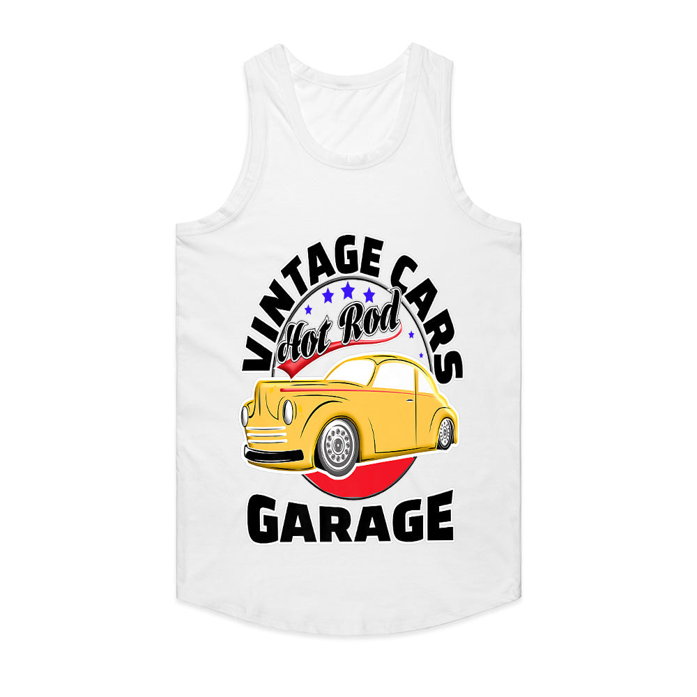 Vintage Cars Garage Hot Rod T-Shirt – Classic Retro Automotive Design