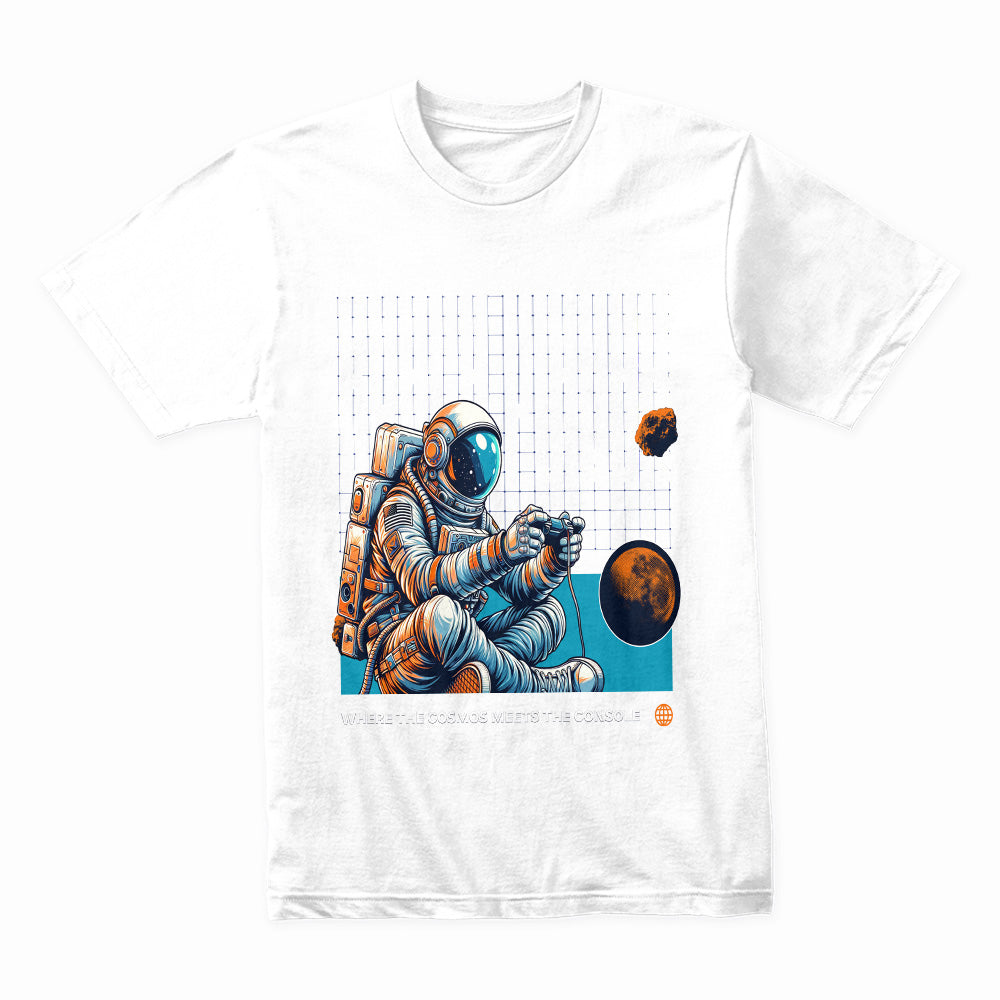 Space Player - Cosmic Gaming Adventure T-Shirt