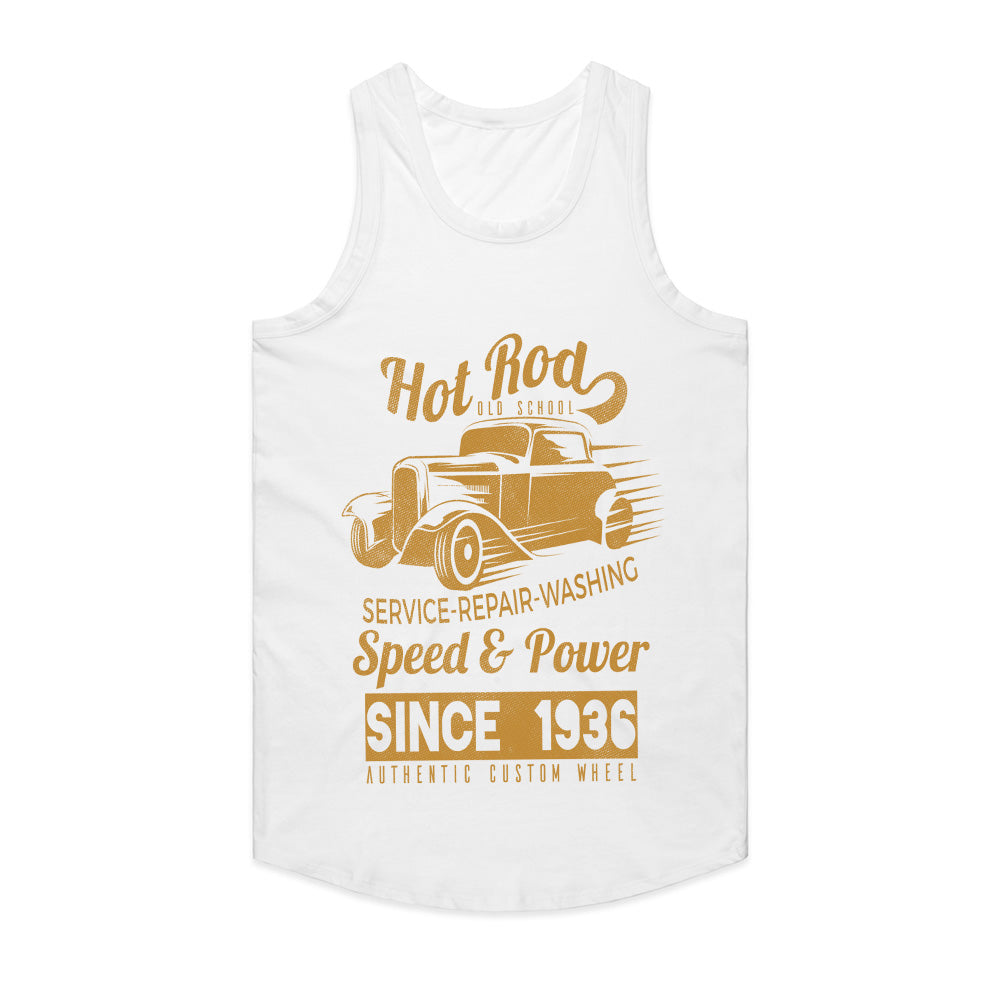 Hot Rod Old School T-Shirt – Vintage Speed & Power Classic Car Design