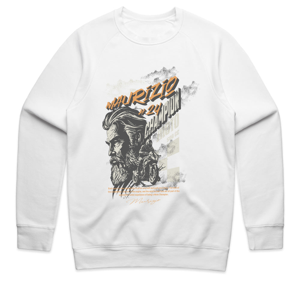 Maurizio Moto Champion T-Shirt – Vintage Racing Streetwear