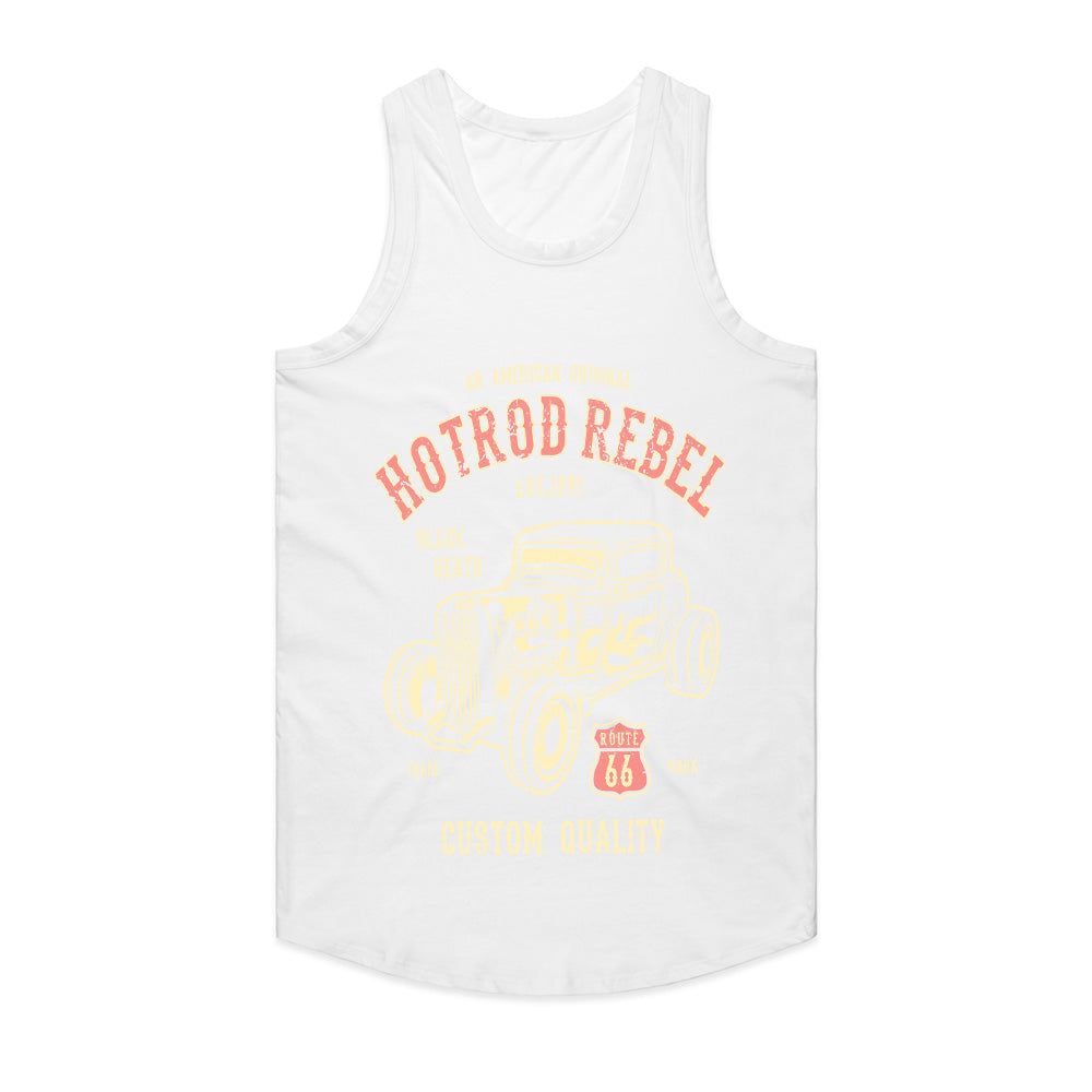 Hot Rod Rebel T-Shirt – Vintage Route 66 Classic Car Design