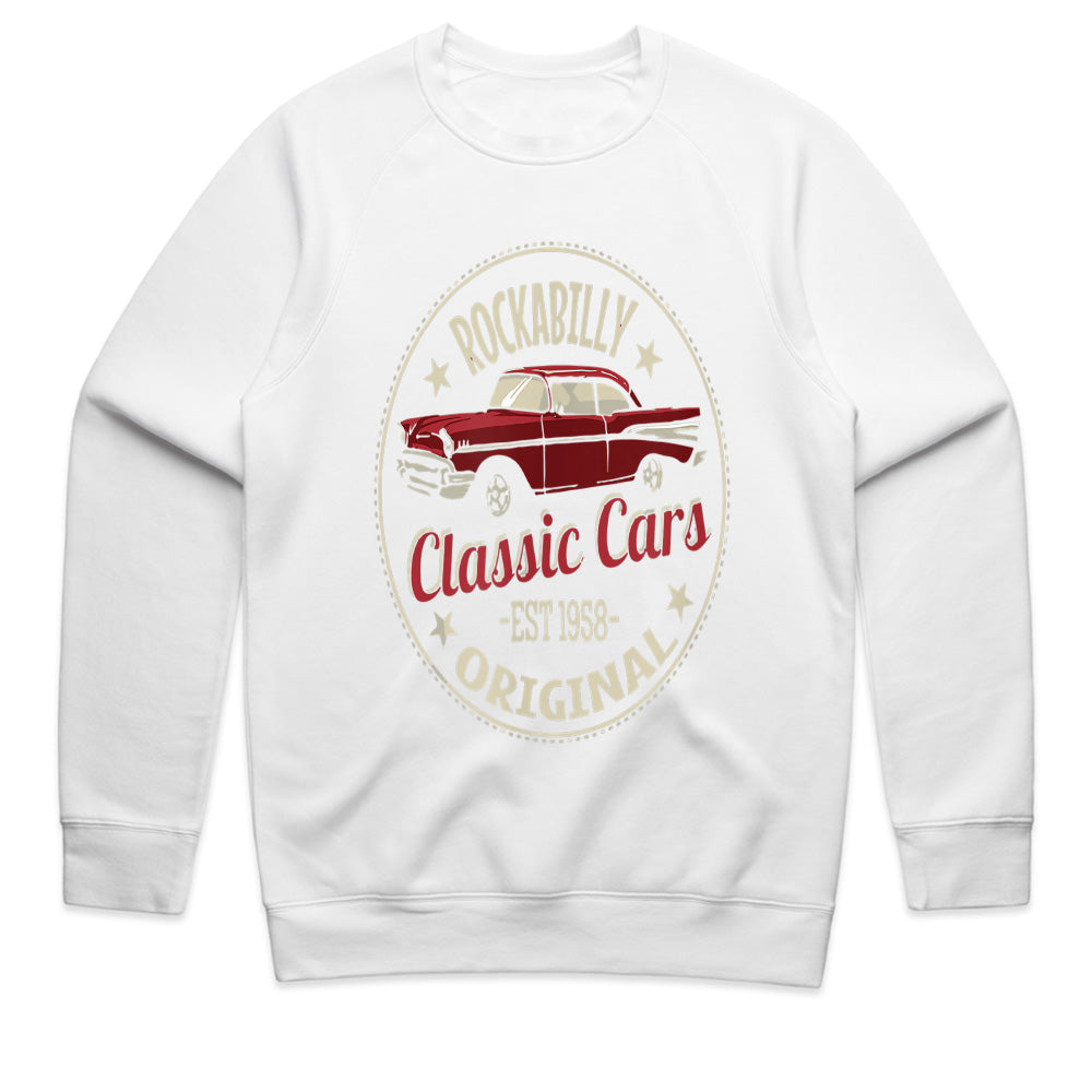 Rockabilly Classic Cars T-Shirt – Vintage 50s Retro Automotive Tee