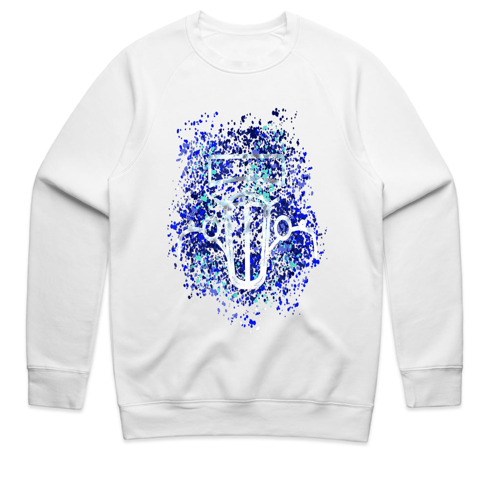 Vintage Hot Rod Abstract Splatter T-Shirt – Classic Car Art in Motion!