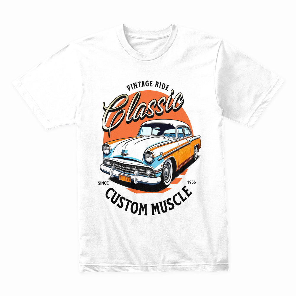 Classic Muscle – Vintage Ride Streetwear T-Shirt