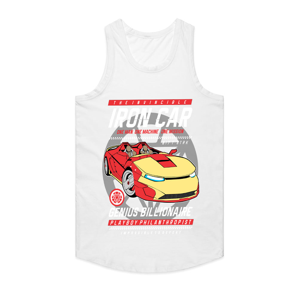 Iron Car T-Shirt – Genius, Billionaire, Playboy, Philanthropist Tribute
