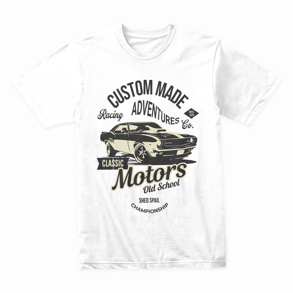 Classic Motors – Vintage Muscle Car Streetwear T-Shirt