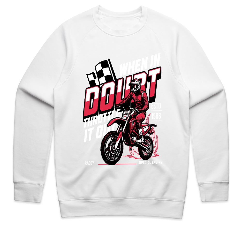 Throttle It Out Dirt Bike Racing T-Shirt – MotoCross Streetwear
