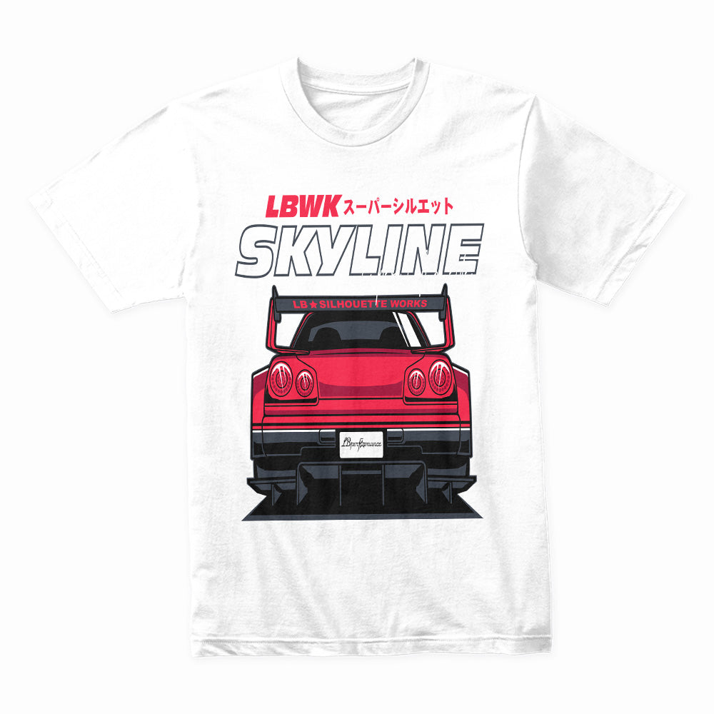 LBWK Skyline – Super Silhouette Rear-View T-Shirt
