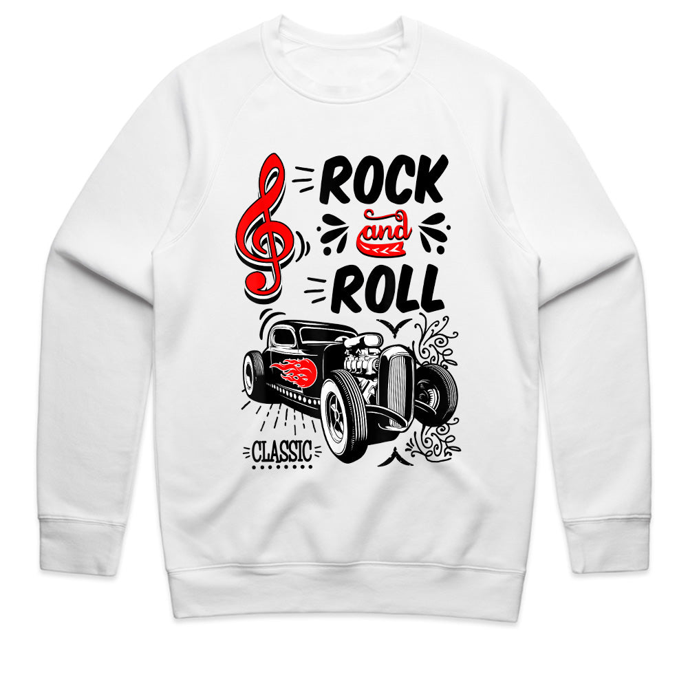Rock & Roll Hot Rod T-Shirt – Classic 50s Rockabilly Vintage Car Style