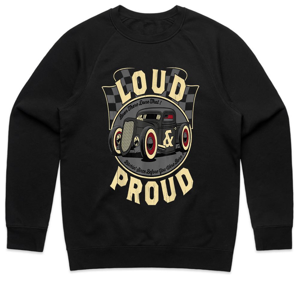 Loud & Proud – Vintage Hot Rod Racing Enthusiast T-Shirt