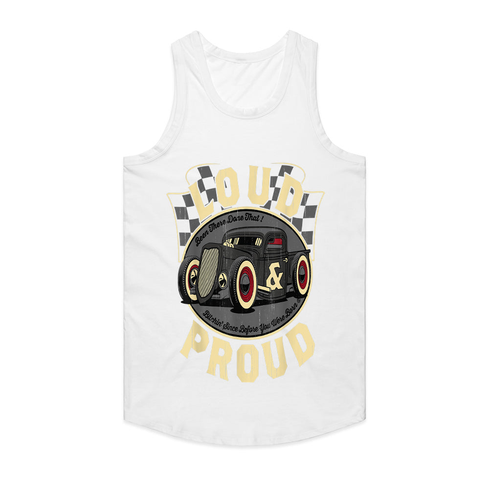Loud & Proud – Vintage Hot Rod Racing Enthusiast T-Shirt