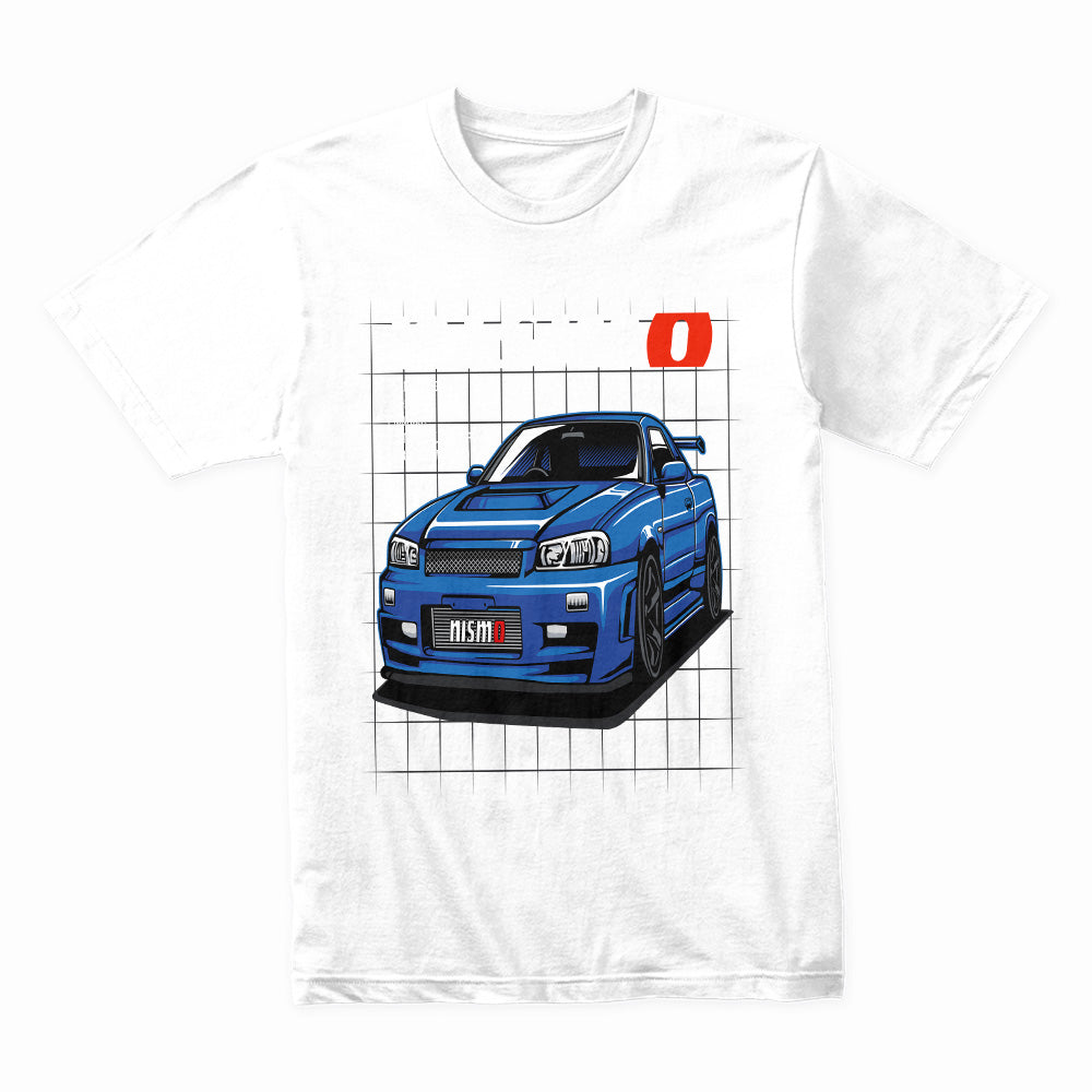 NISMO Skyline R34 – Legendary JDM Performance T-Shirt