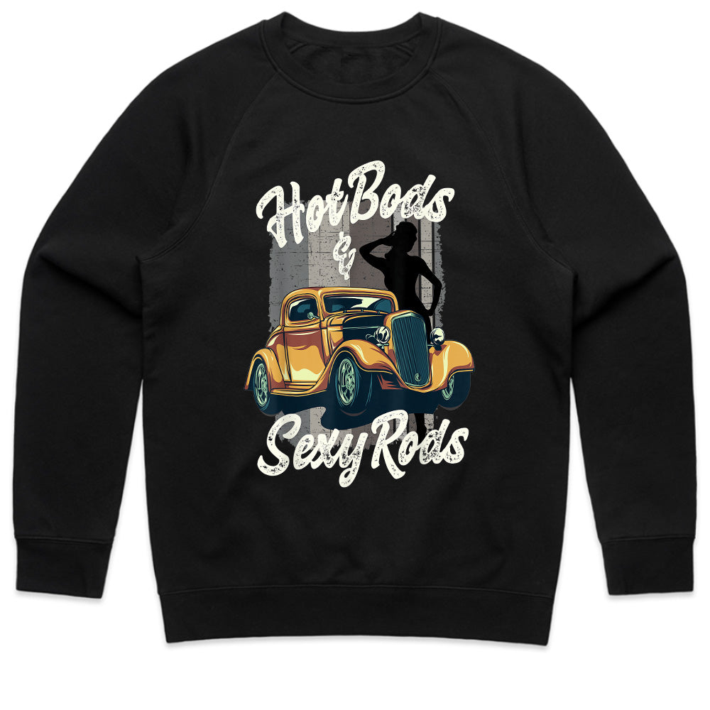 Hot Bods & Sexy Rods – Vintage Hot Rod Classic Car T-Shirt