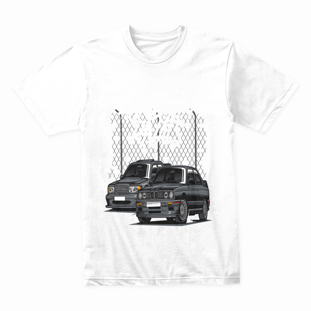 Autobahn Rivals – Legendary German Icons T-Shirt