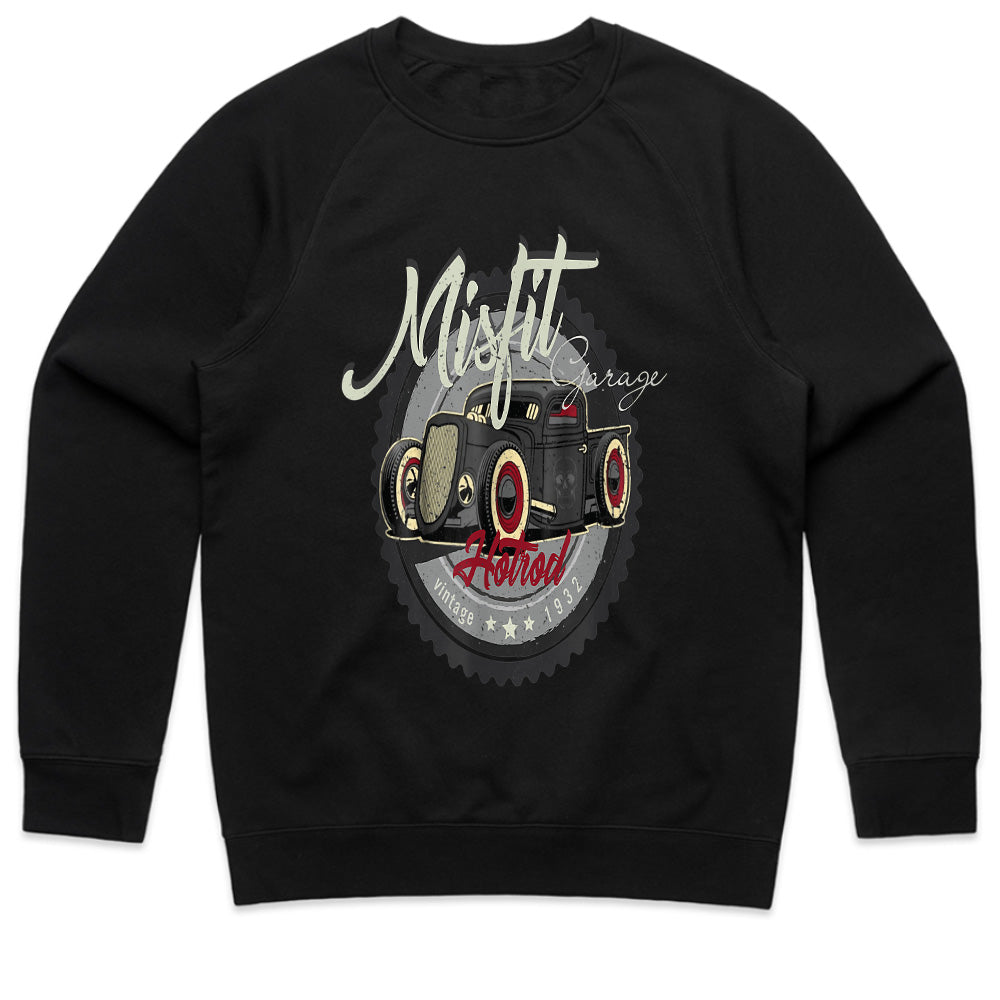 Misfit Garage 1932 Hot Rod Vintage T-Shirt – Classic Car Enthusiast Tee