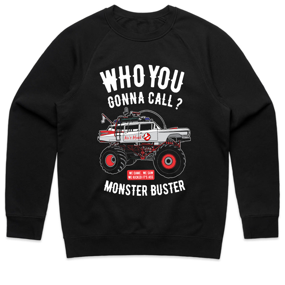 Monster Buster T-Shirt – Who You Gonna Call? Paranormal Off-Road Truck Tee