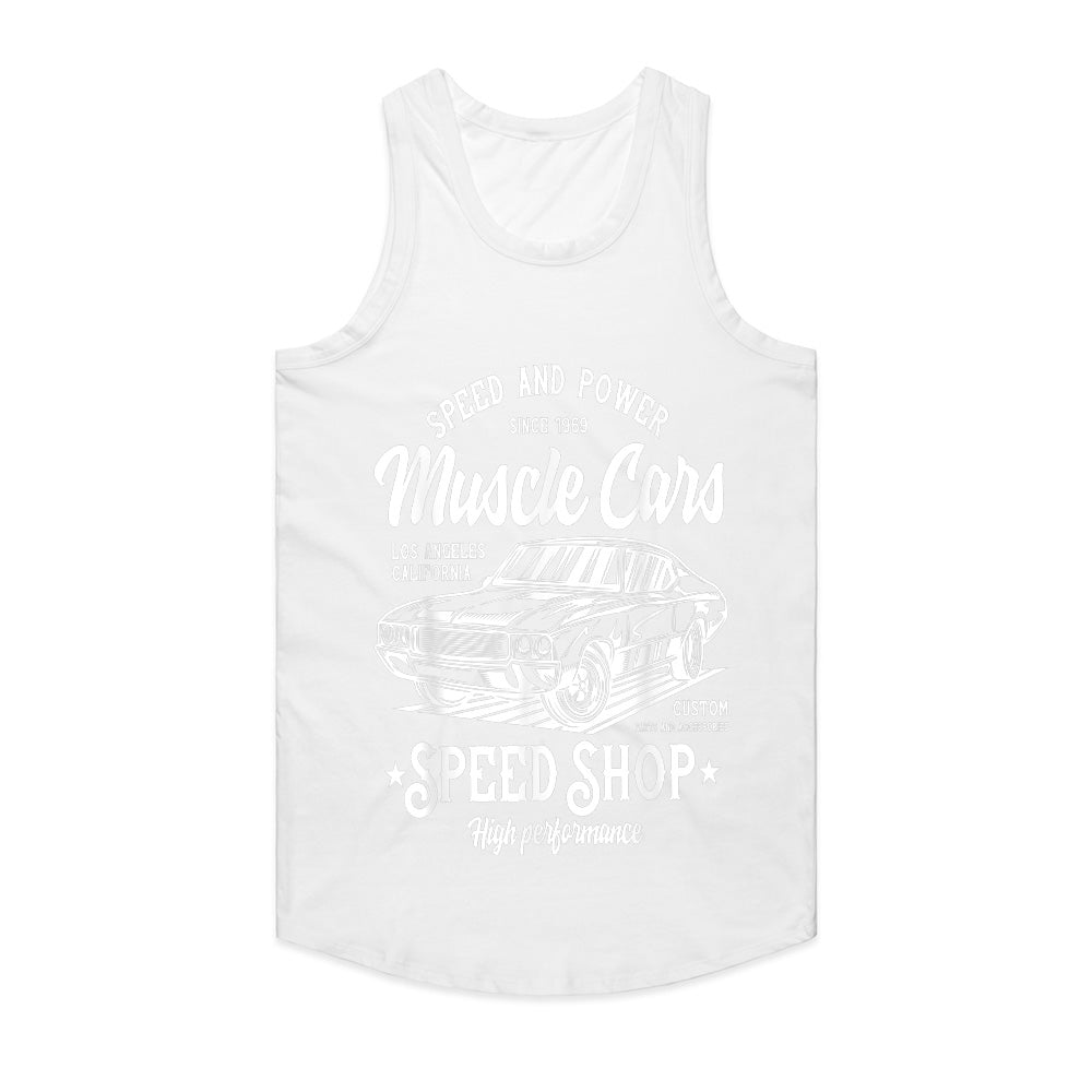 Muscle Car Speed Shop T-Shirt – Vintage Hot Rod Classic Garage Tee for Car Enthusiasts