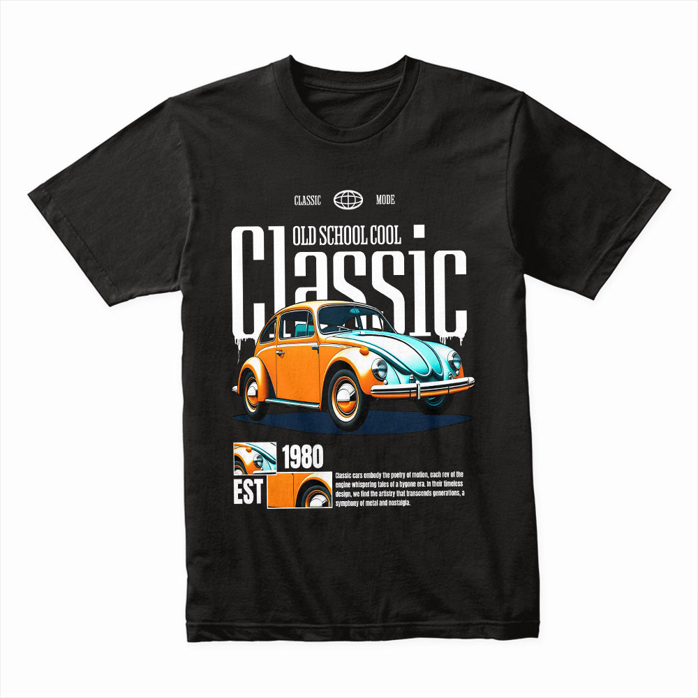 Old School Cool – Classic Retro Car Streetwear T-Shirt