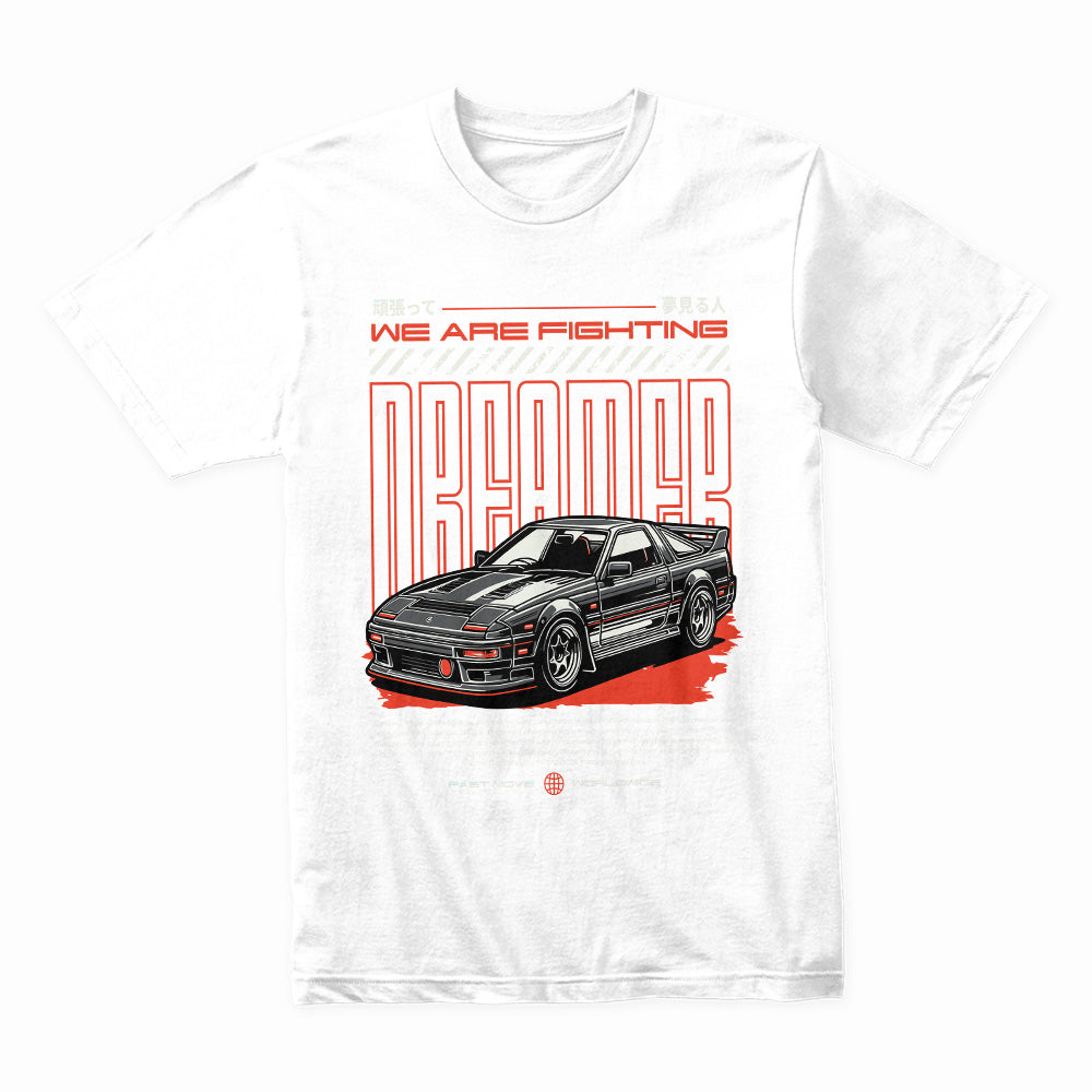 We Are Fighting Dreamer – Retro JDM Ambition T-Shirt