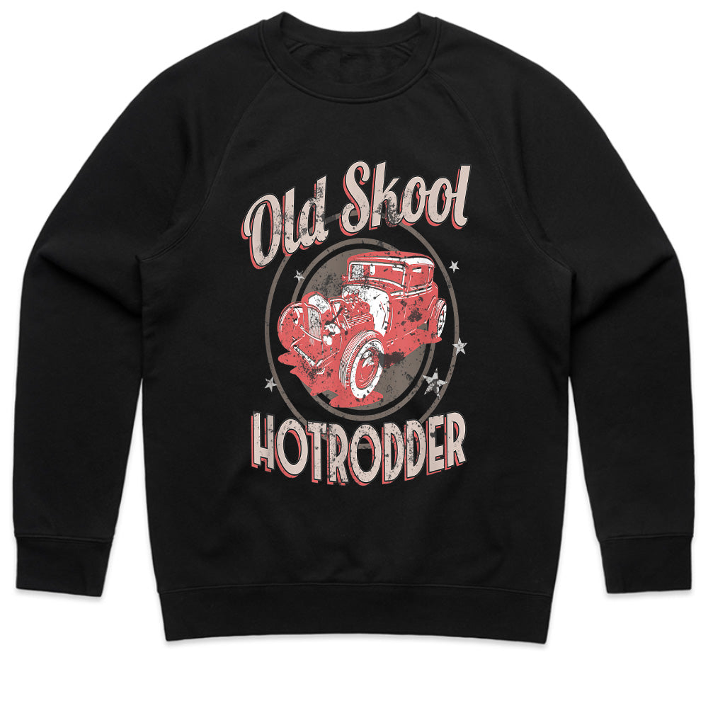 Old Skool Hot Rodder T-Shirt – Vintage Classic Car Enthusiast Tee