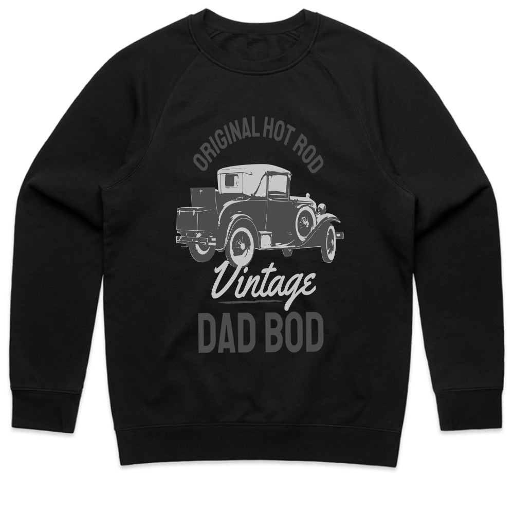 Original Hot Rod Vintage Dad Bod T-Shirt – Classic Car Lover’s Tee
