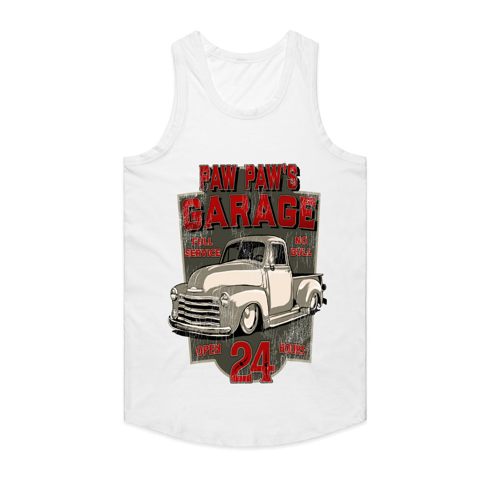 Paw Paw's Garage Vintage Hot Rod T-Shirt – Classic Truck Mechanic Tee
