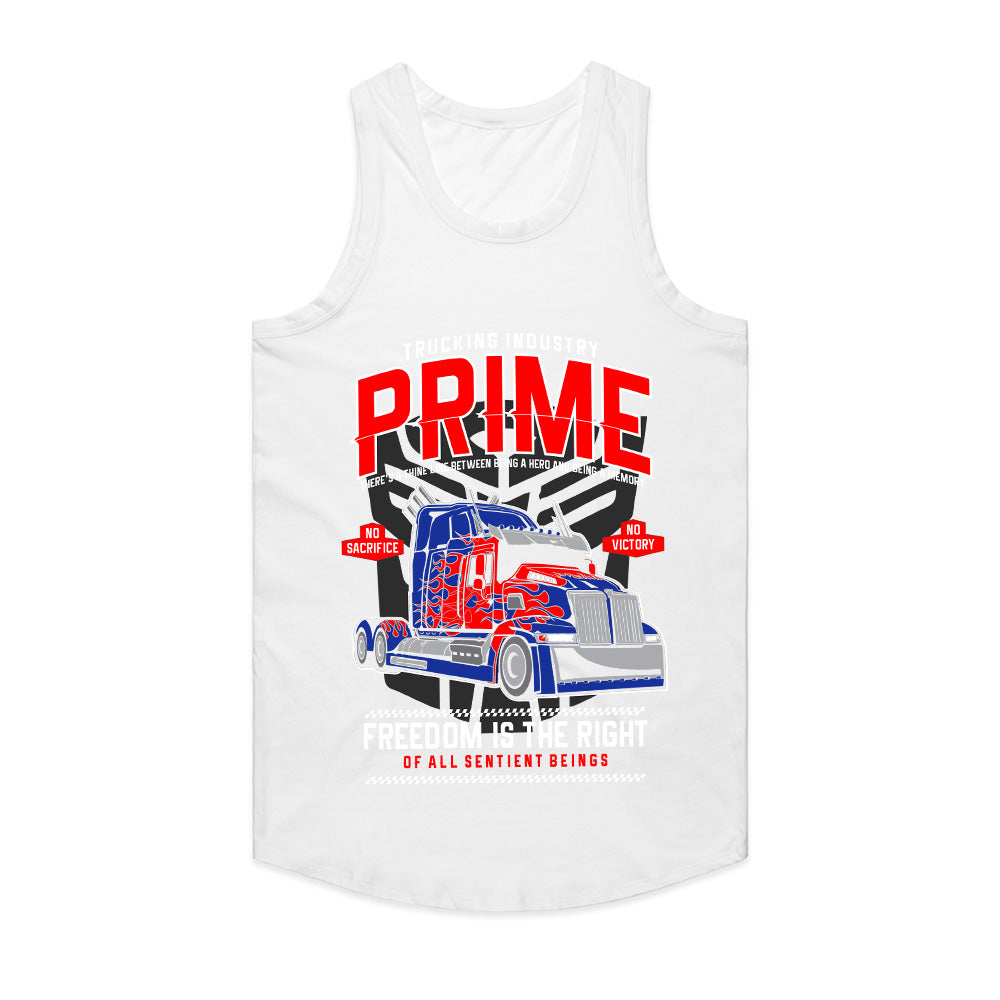 Trucking Industry PRIME T-Shirt – Big Rig Heroic Semi-Truck Design