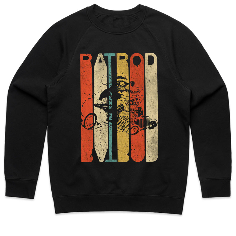 Rat Rod Drag Racing Vintage Hot Rod T-Shirt – Old School Car Culture Tee for Classic Car Lovers