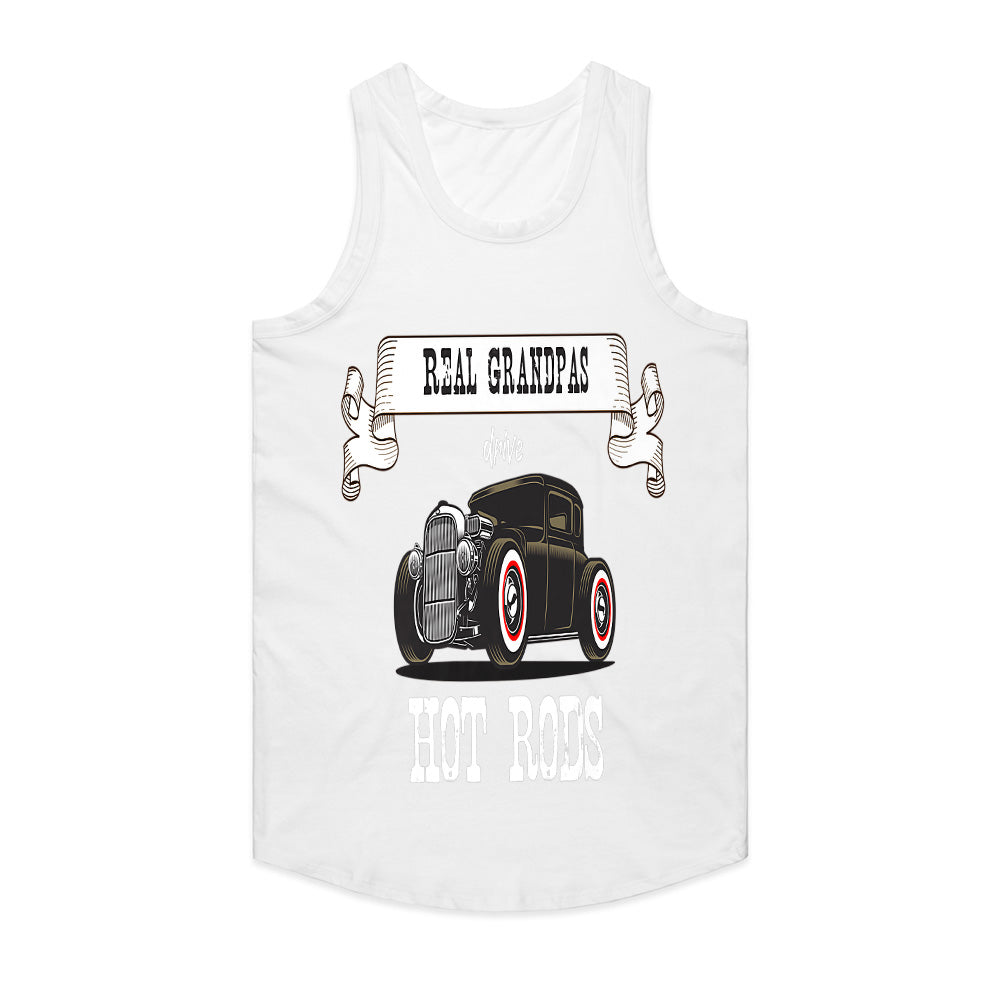 Real Grandpas Drive Hot Rods – Vintage Car Lover Classic T-Shirt