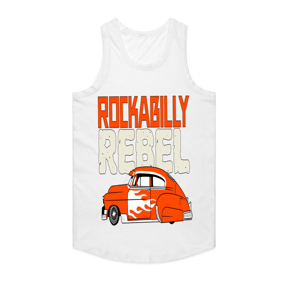 Rockabilly Rebel T-Shirt – Vintage Hot Rod Lowrider Classic Car Tee