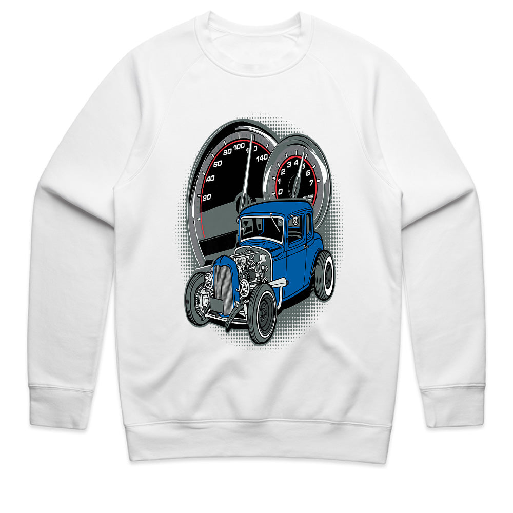 Blue Rat Rod Speed Demon T-Shirt – Classic Hot Rod Enthusiast Apparel!