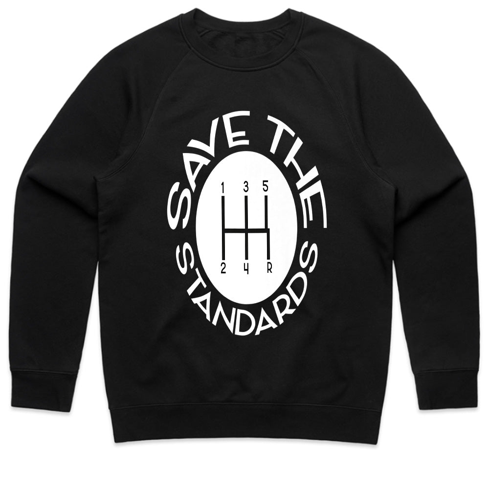 Save The Standards T-Shirt – Manual Transmission Enthusiast Tee