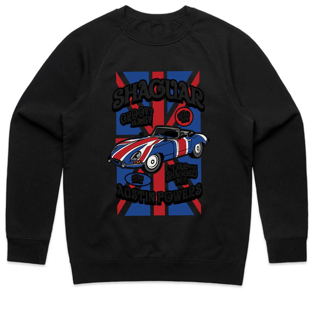 🇬🇧 Shaguar T-Shirt – Groovy British Sports Car Design