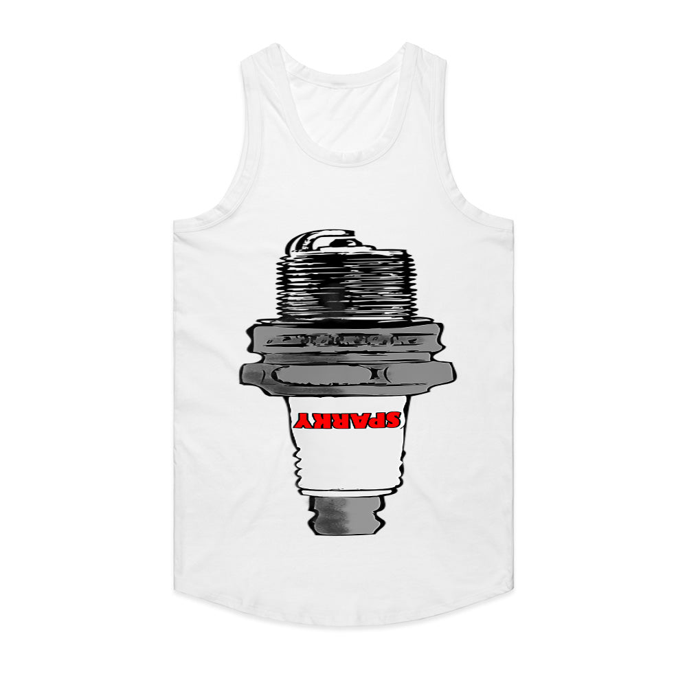 Sparky Spark Plug T-Shirt – Perfect for Car Lovers & Gearheads!